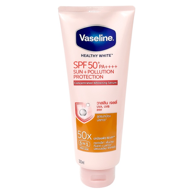 Sữa Dưỡng Thể Vaseline Perfect Serum 50X Tuýp 320ml Thai Lan