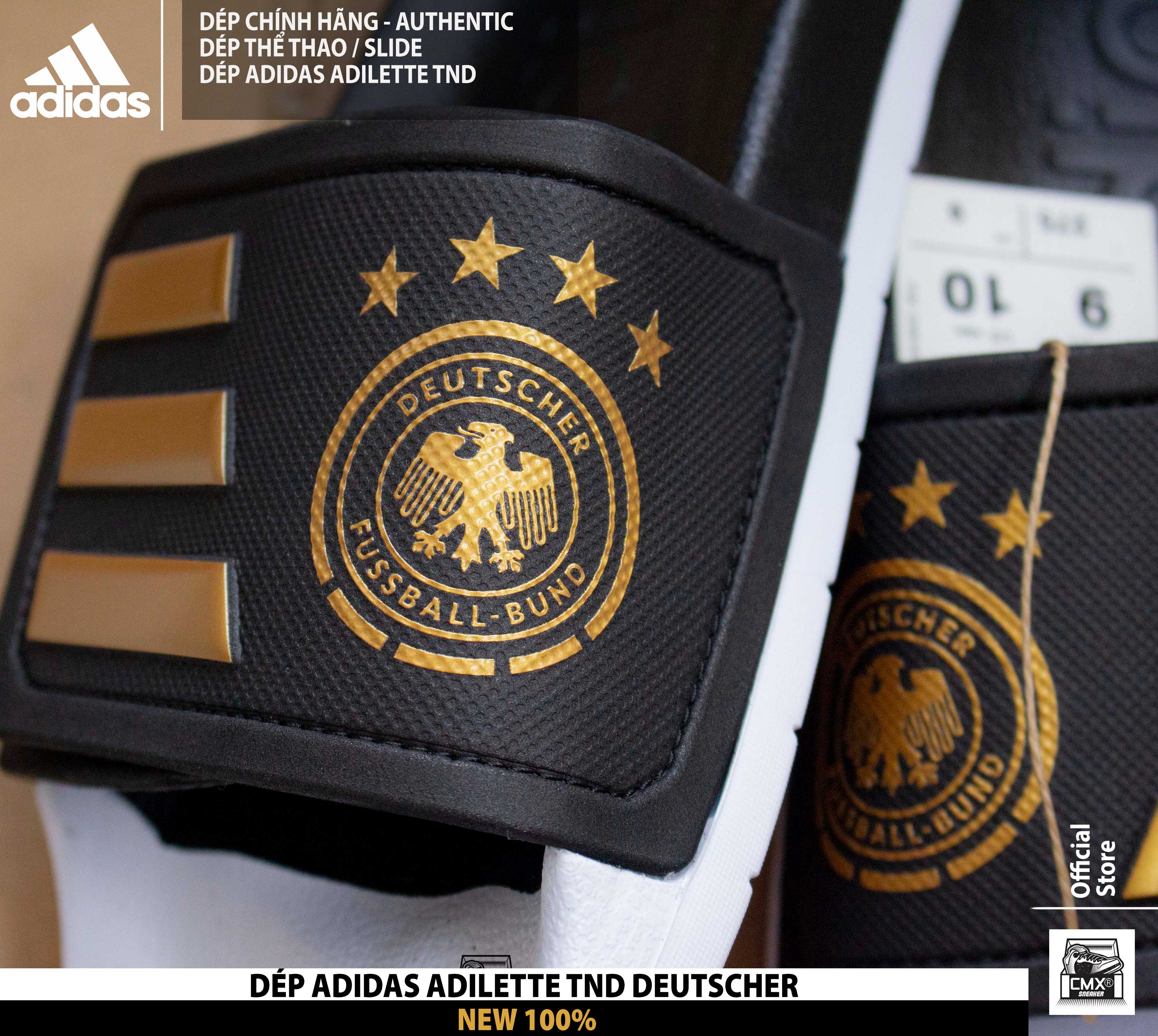😘 [ HÀNG CHÍNH HÃNG CÓ SẴN ] Dép Adidas Adilette TND DEUTSCHER ( GX9706 ) - REAL AUTHENTIC 100%