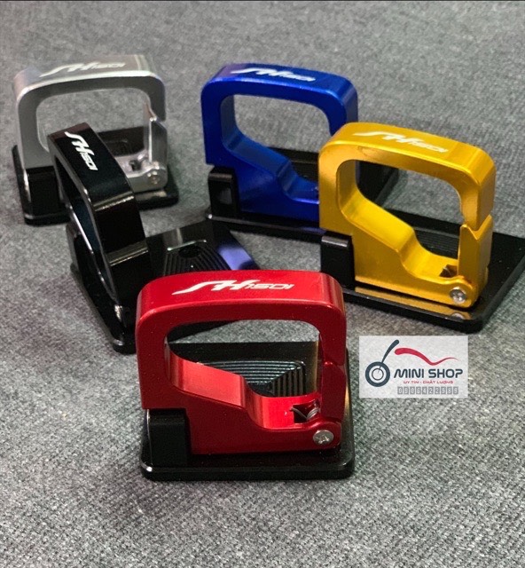 MÓC SH NHÔM CNC (MÀU XANH)