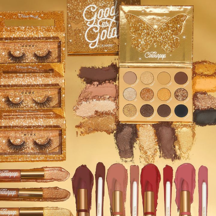 Bảng màu mắt Colourpop Good as Gold 12 ô