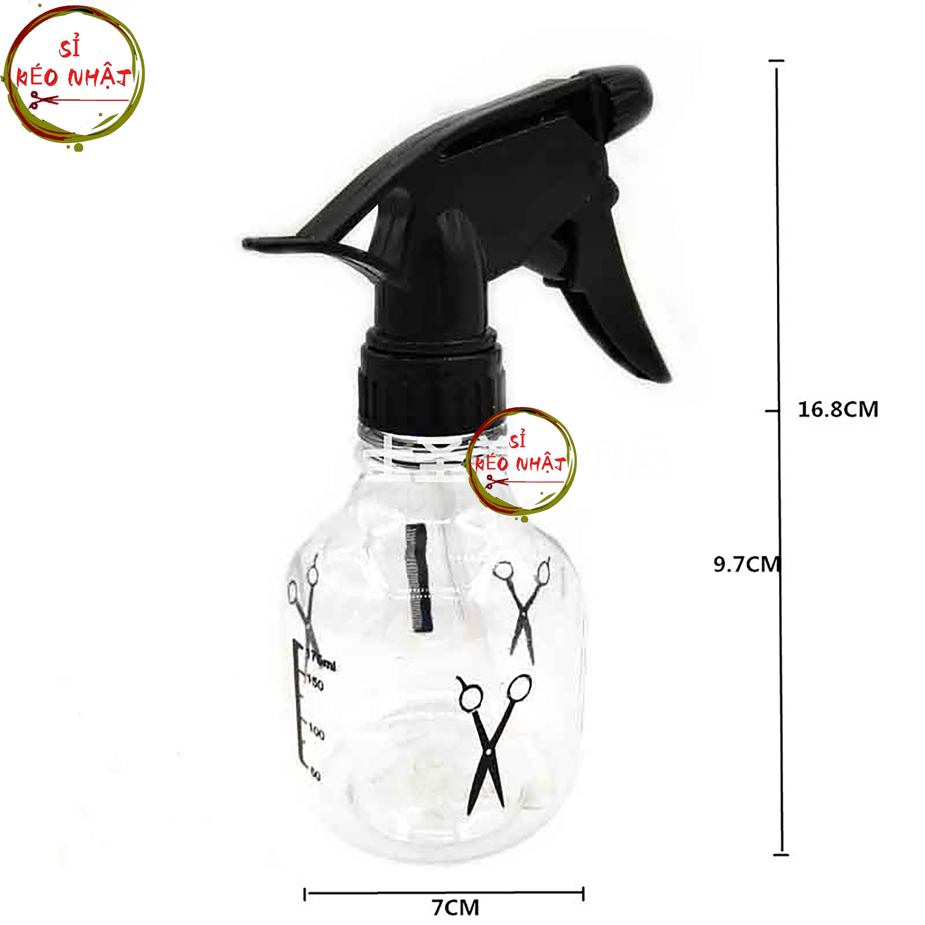 Bình xịt nước nhựa loại nhỏ 250ml [Mua một bộ gồm bình đựng + vòi phun]
