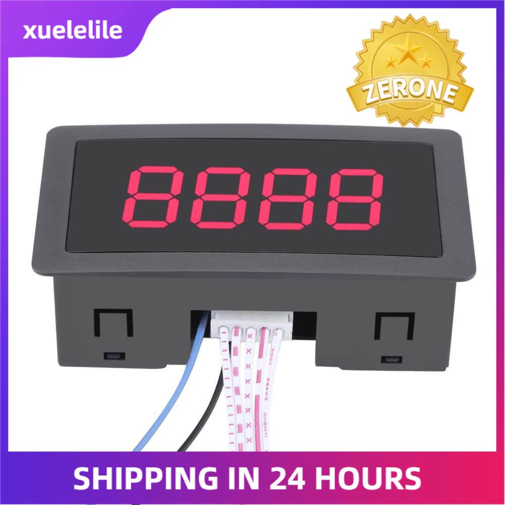 DC LED Digital Display 4 digital counter Digit 0-9999 Up/Down Plus/Minus Panel Counter Meter with Cable