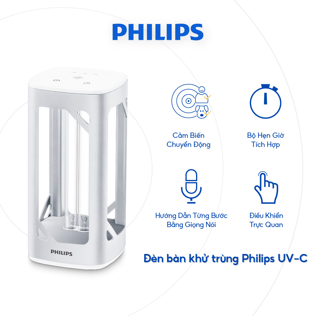 [Flash Sales] Đèn bàn khử trùng Philips UVC