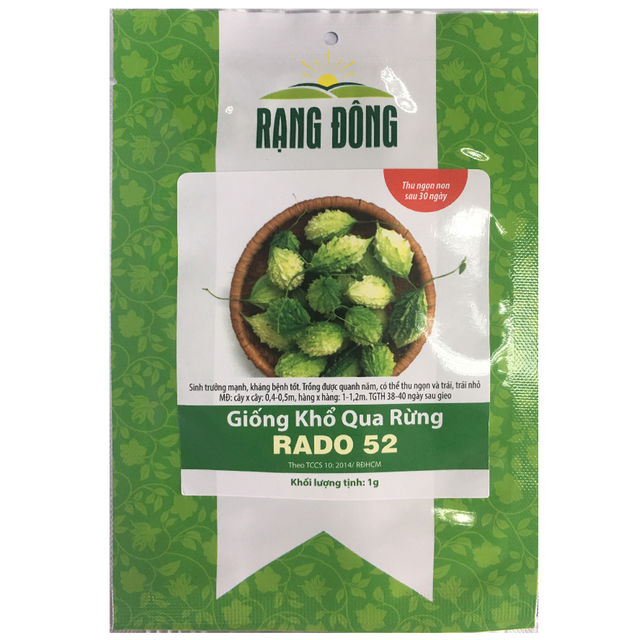Hạt Giống Khổ Qua Rừng Trồng Quanh Năm 1gram