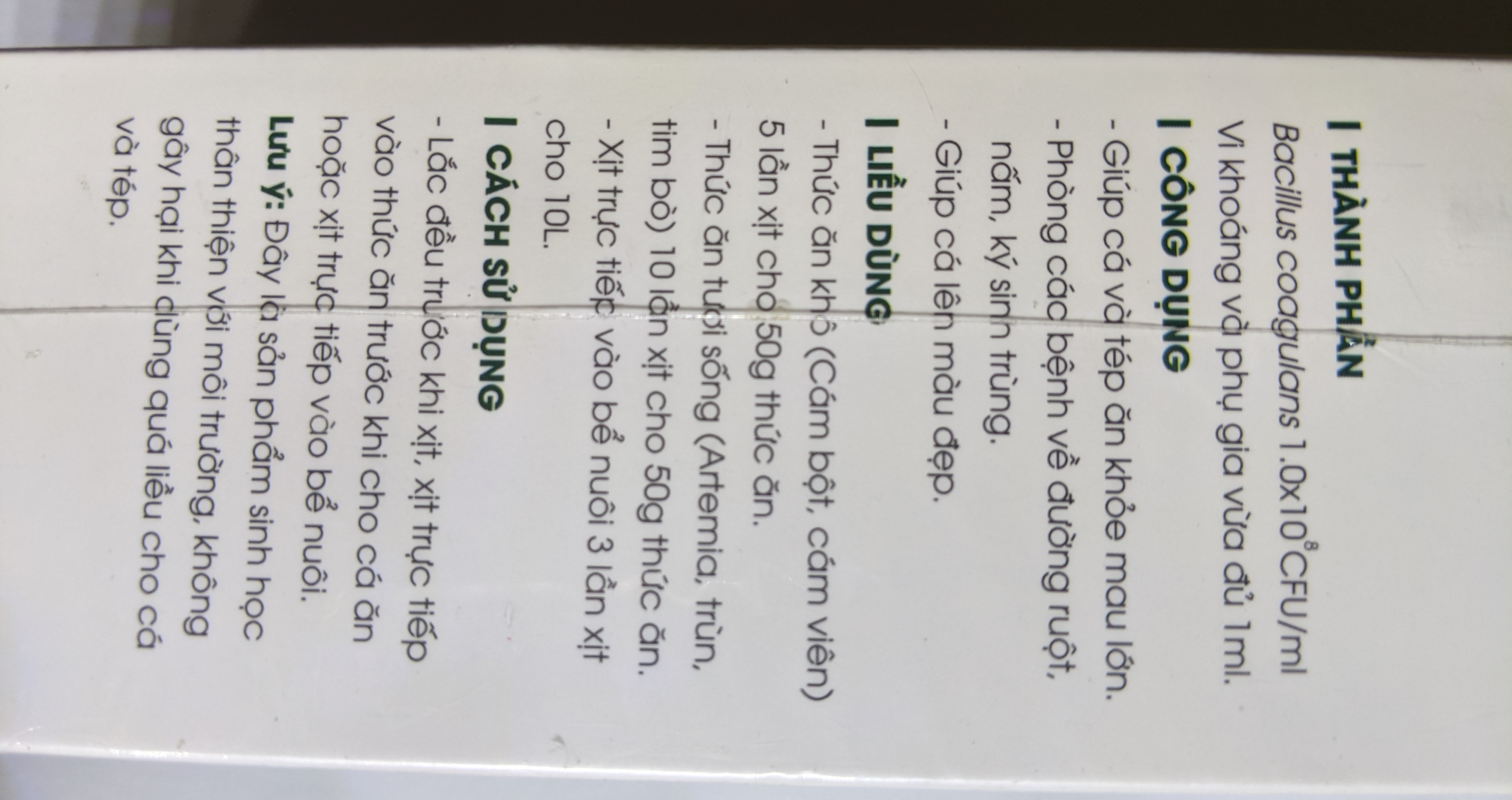 [HCM]Vi sinh tiêu hóa BAC+