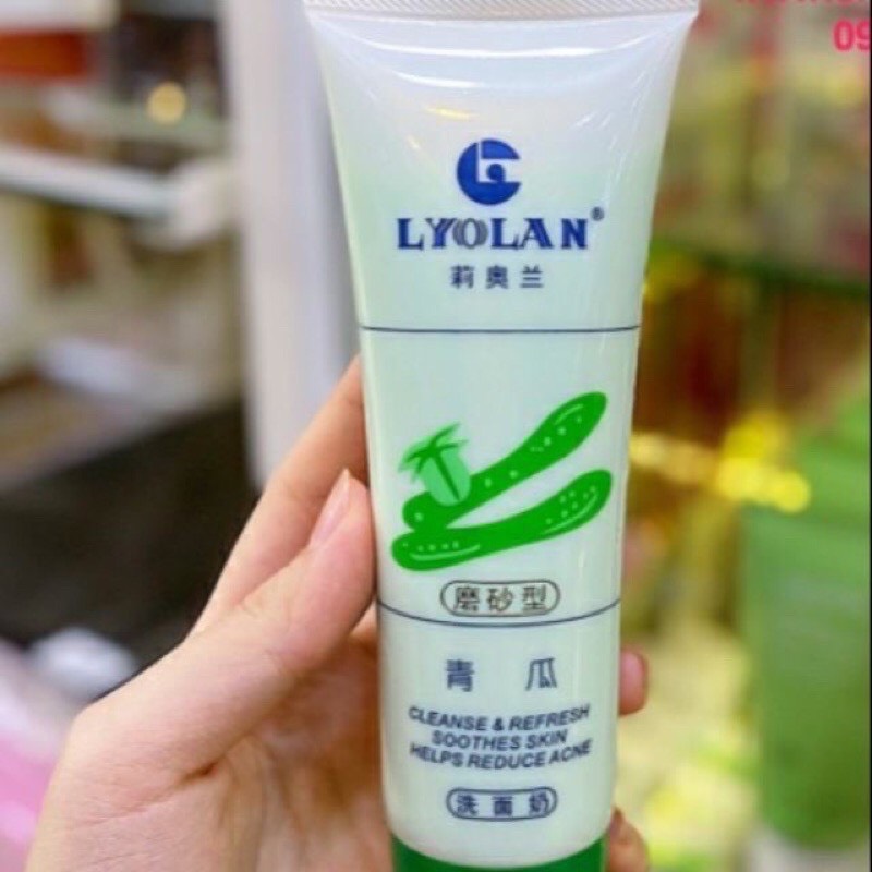 Sữa rửa mặt  Lyolan (dưa leo +sửa bò)