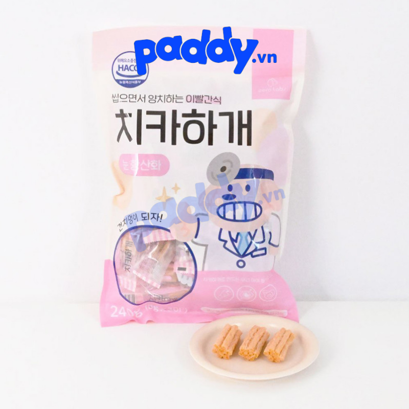 Bánh Thưởng Cho Chó Sạch Răng Chika 240g