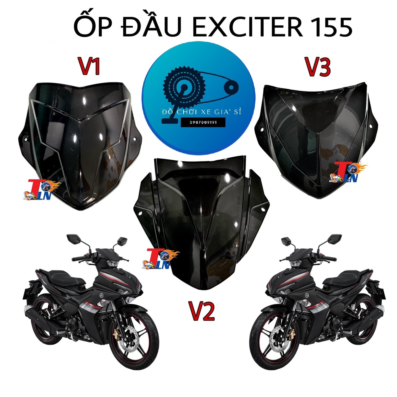 ỐP ĐẦU EXCITER 155