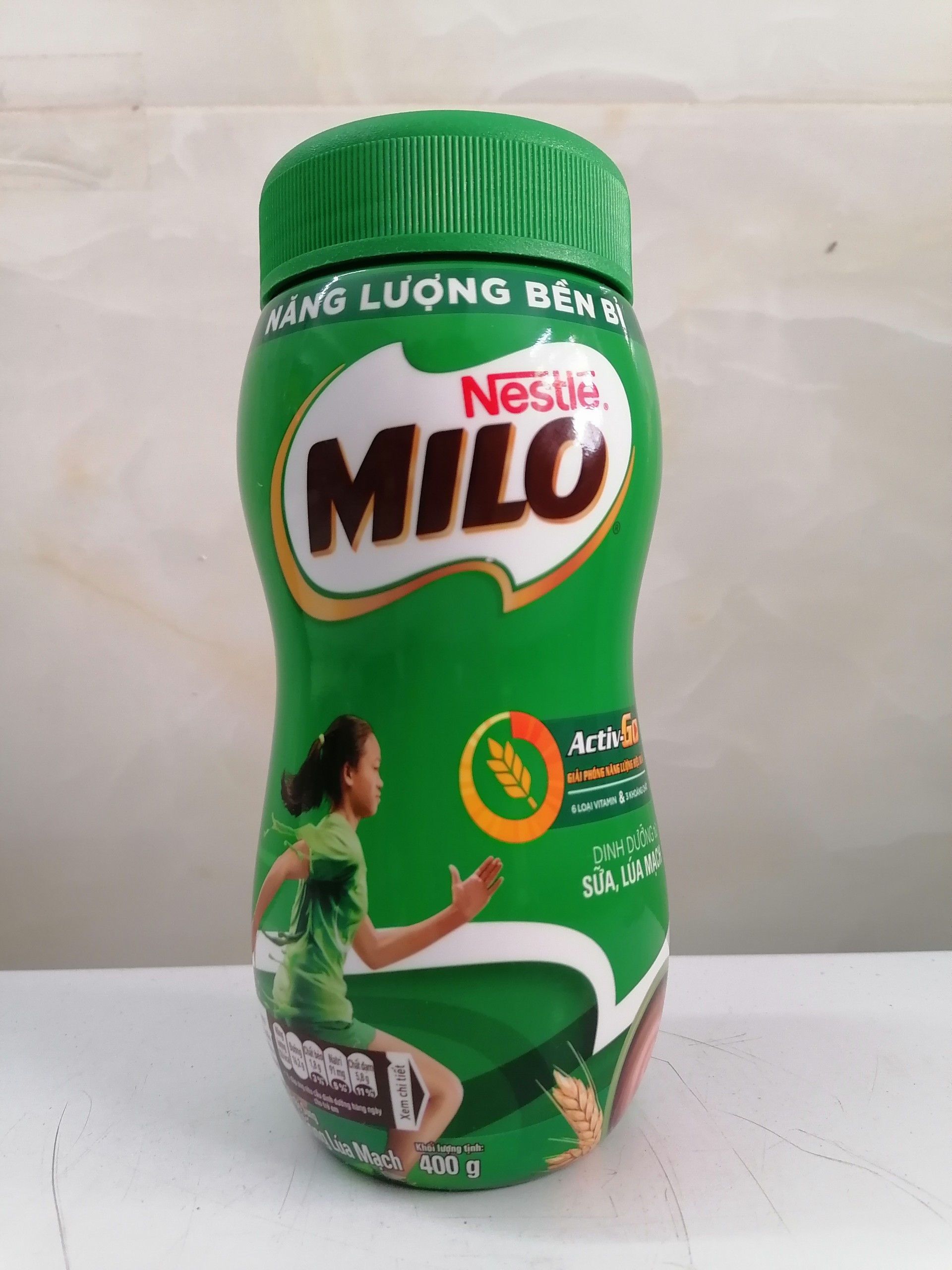 400g Thức uống Bột lúa mạch Milo VN NESTLE Active Go Barley Powder nes-hk