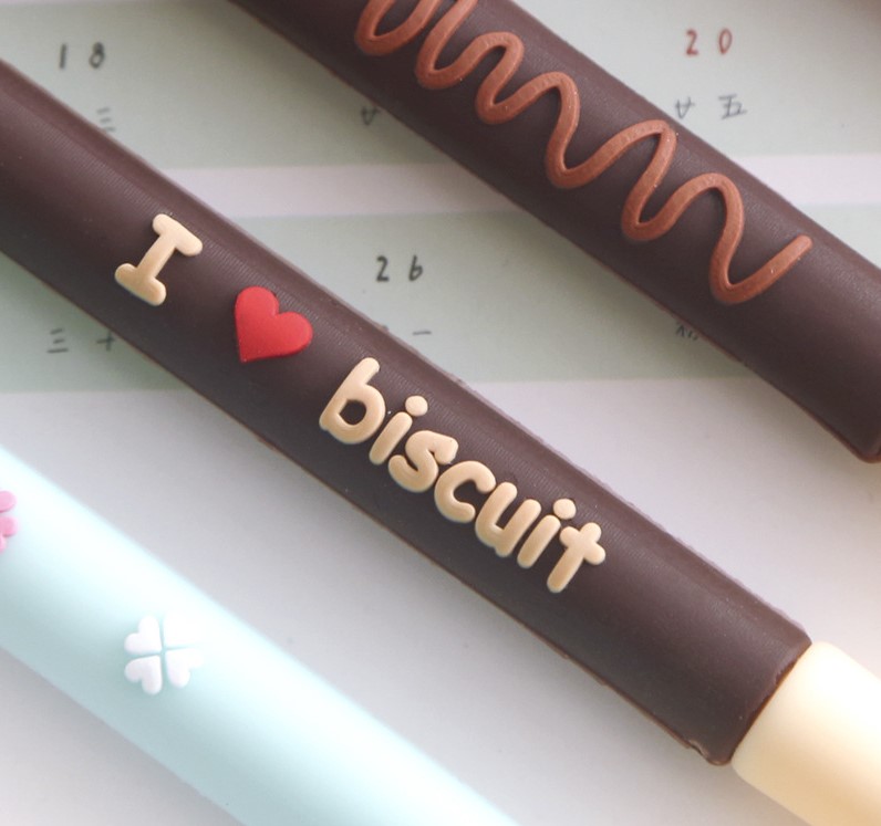 Bút Gel/Mực nước bánh que Chocolate dễ thương
