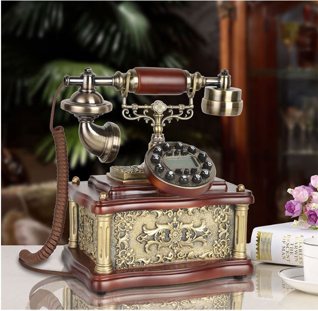 Điện thoại bàn Tân Cổ Điển (DÙNG SIM DI ĐỘNG)