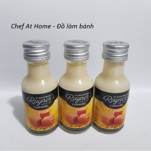 Hương caramel Rayner's 28ml làm bánh, pha chế
