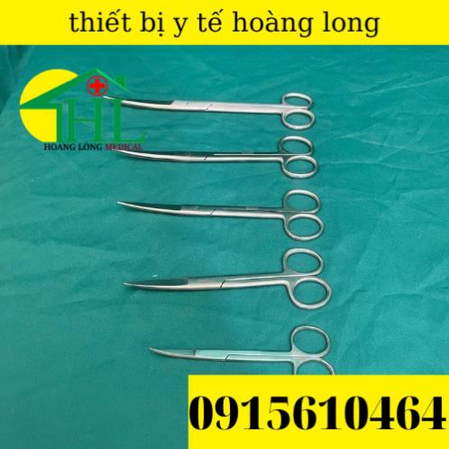 [ Chính Hãng parkistan ] Kéo Y Tế Cong Nhọn 12,14,16,18,20cm