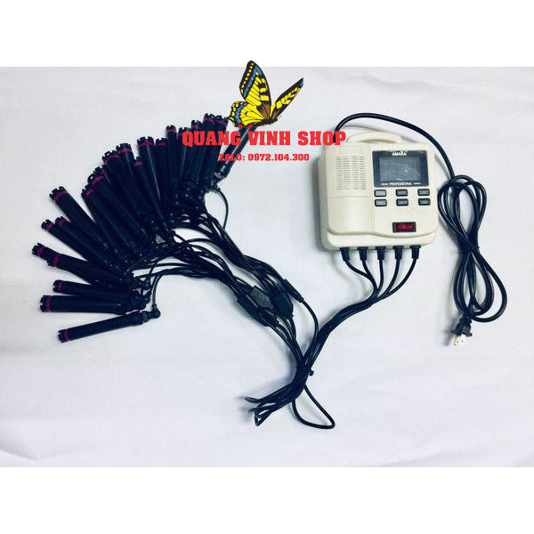 Máy uốn nóng mini 25 dây tặng kèm 25 trục