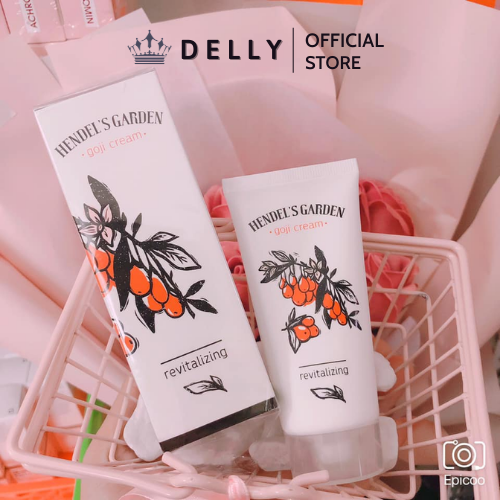 Dellycosmetics - Kem xóa nếp nhăn, chống lão hóa da ‪Goji Hendel’s Garden Nga 50ml - xóa nhăn, làm trẻ hóa làn da- sau 1 tháng sử dụng