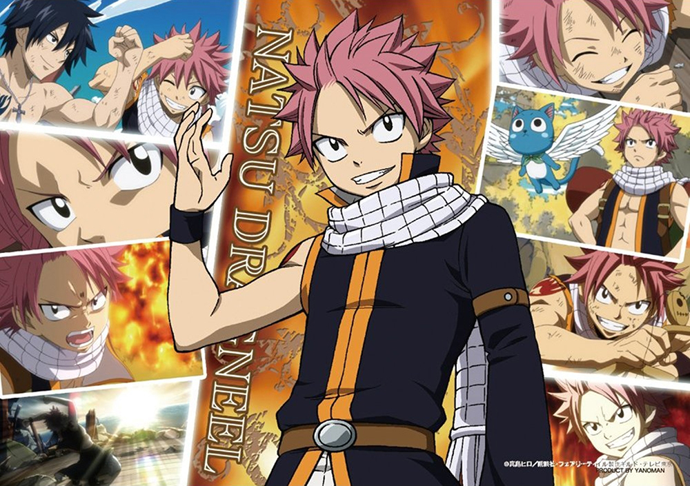 Poster A3 dán tường Anime, decal 30x42 trang trí có keo Fairy Tail Wallpapers 2