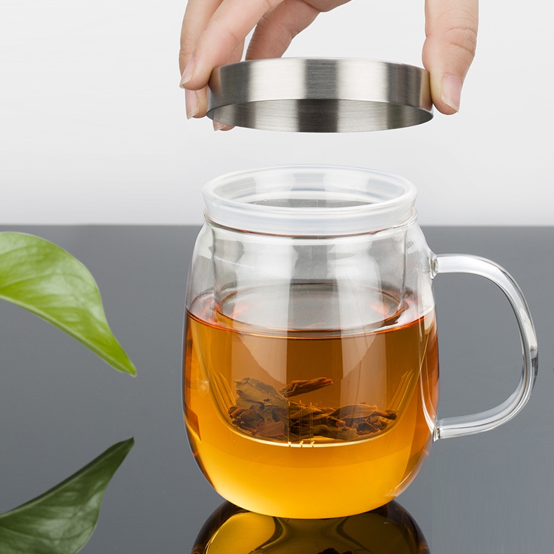Ly lọc trà thủy tinh Samadoyo S016B 0.5L