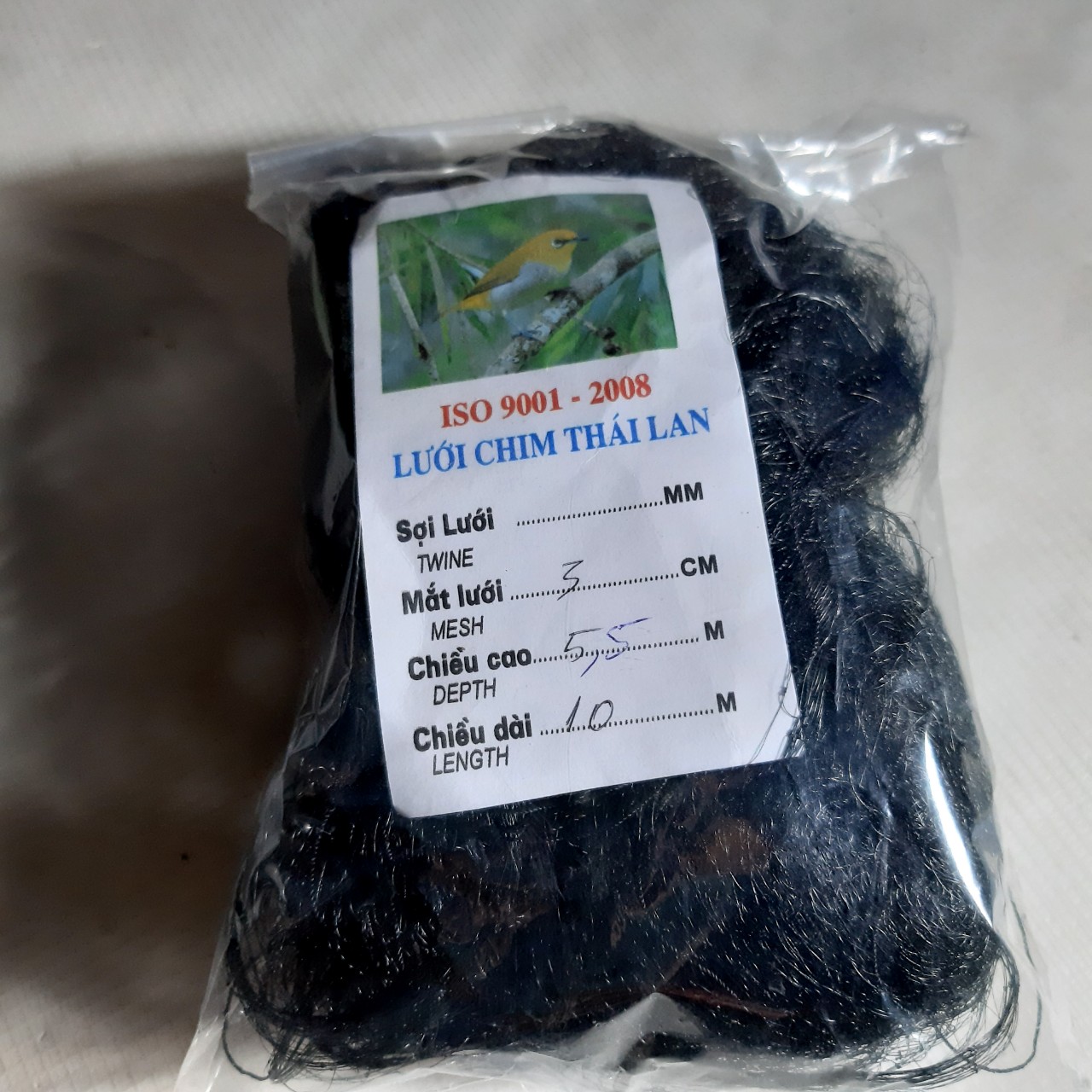 lưới chim cu ,quốc 8cm