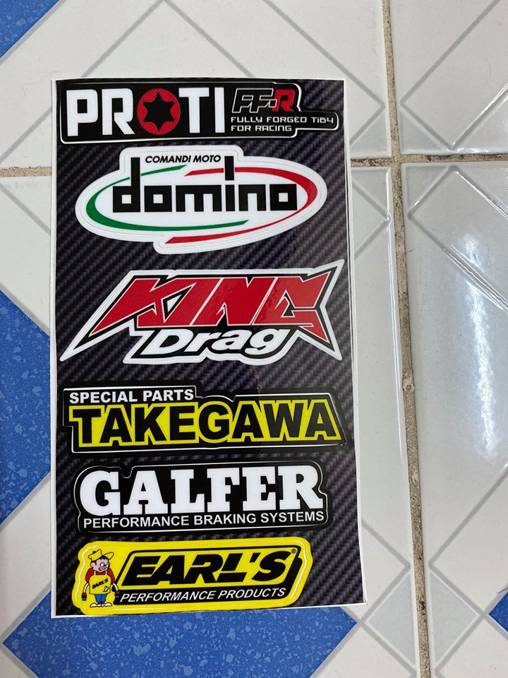 [HCM]TEM LOGO 10 x 18 KING DRAG PROTI DOMINO