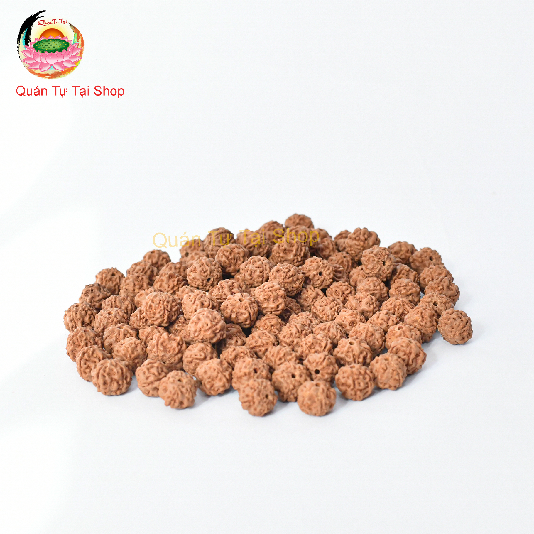 Chuỗi hạt bồ đề kim cang - Hạt 8mm, bán lẻ từng hạt ( bomco 10 hạt/ 1 lần mua)