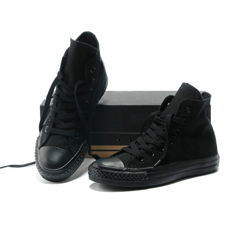 [HCM]Giày Sneaker Cổ Cao CVS Nam Màu Full Đen