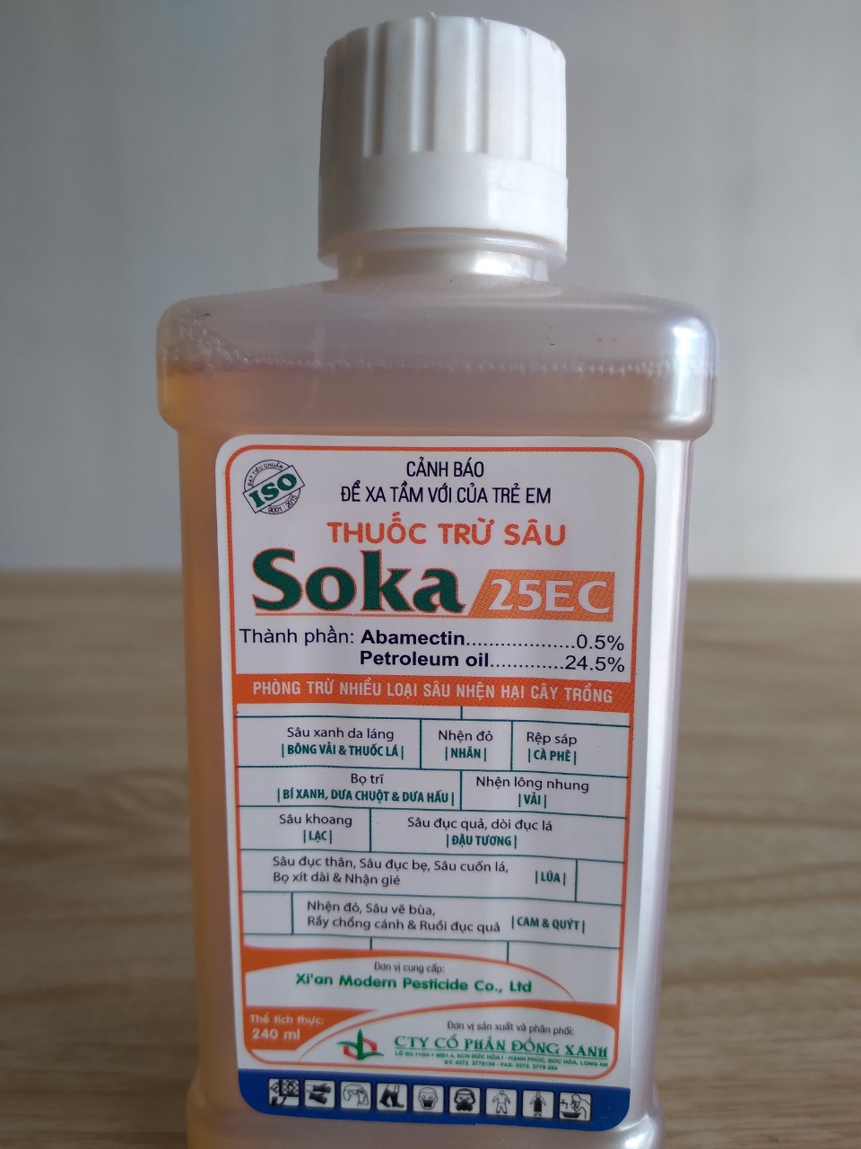 Thuốc trừ sâu rầy Soka 25EC
