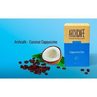 Cappuccino Dừa Archcafe - Cafe hòa tan hộp 240g(12goi 20g) thumbnail