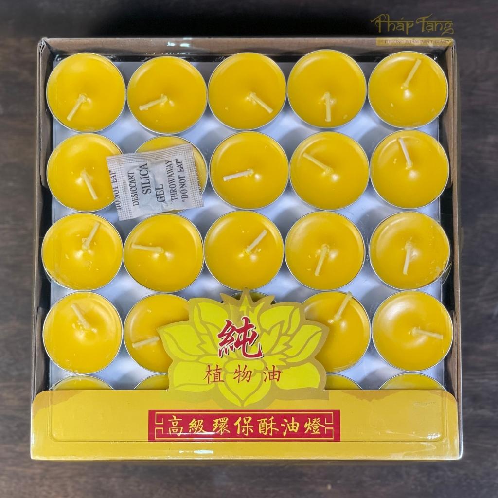 Nến, đèn bơ thực vật hộp 100 cây - Pháp Tạng
