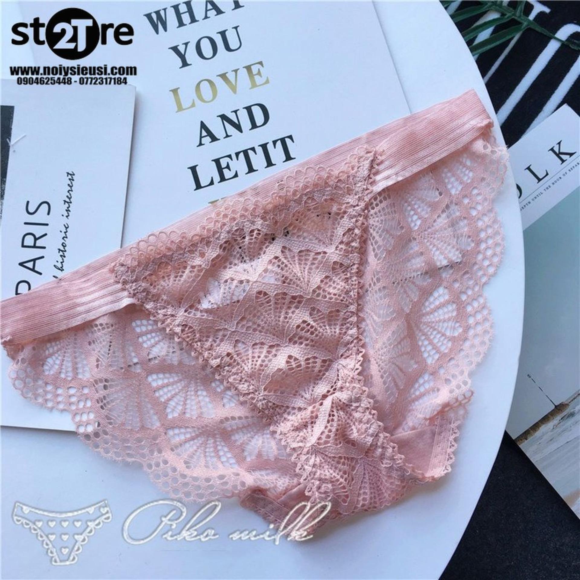 [4.4 HOÀN TIỀN 15%]COMBO 10 QUẦN LÓT NỮ REN SEXY 0370