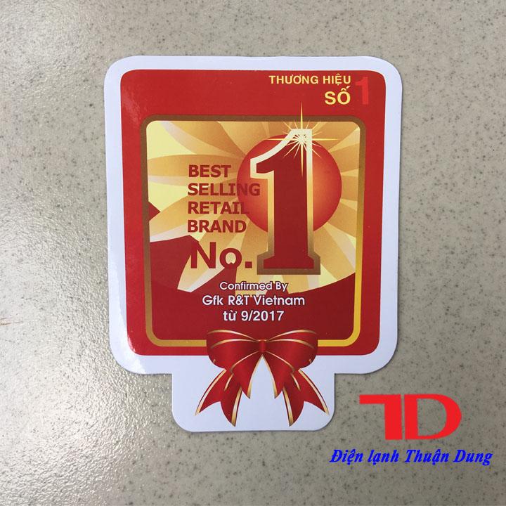 Combo 10 tem dán trang trí thương hiệu số 1 - Điện Lạnh Thuận Dung