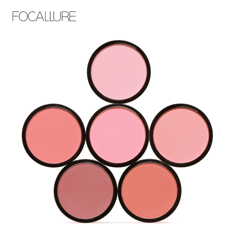 Khay phấn má hồng FOCALLURE gồm 6 màu tùy chọn 4g | Lazada.vn