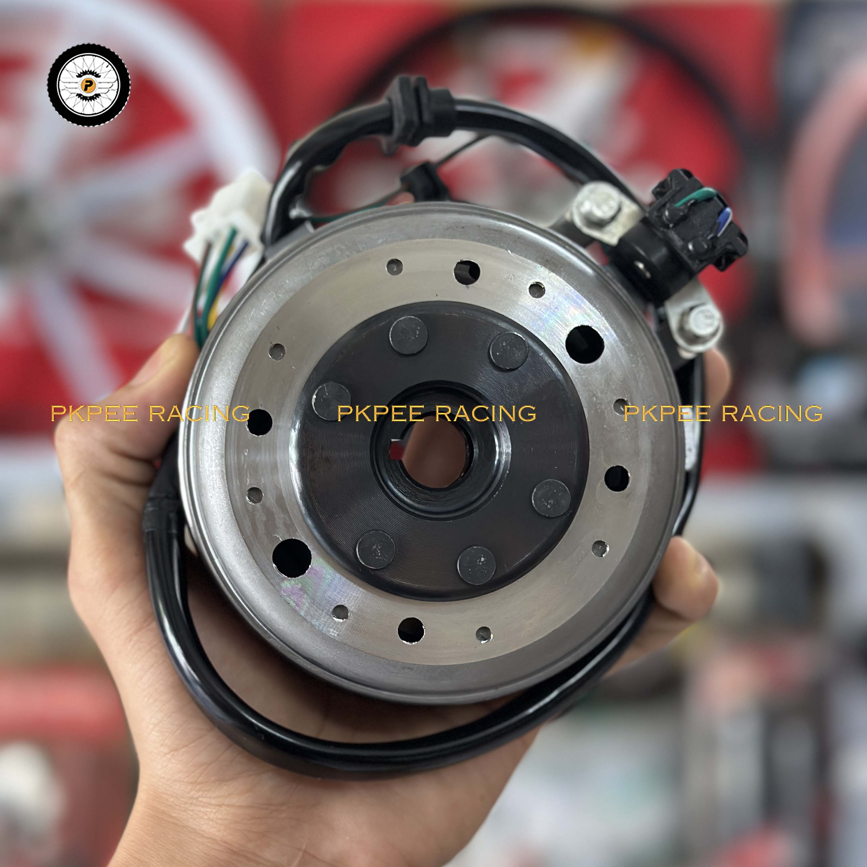 Bộ Vô Lăng Mâm Lửa ATE Racing 86 Đầu Chùa