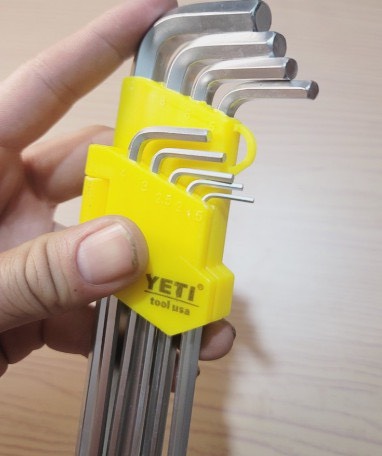 Bộ Lục Giác Đầu Bi 9 Cây YeTi