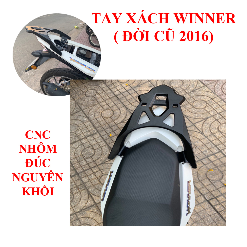 CẢNG SAU (TAY DẮT) NHÔM ĐÚC CHO WINNER 2015-2018 HÀNG MOTOR ART