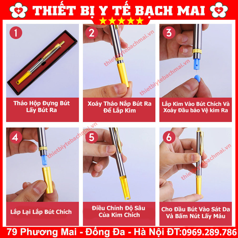 BÚT CHÍCH MÁU LIÊN TỤC CAO CẤP