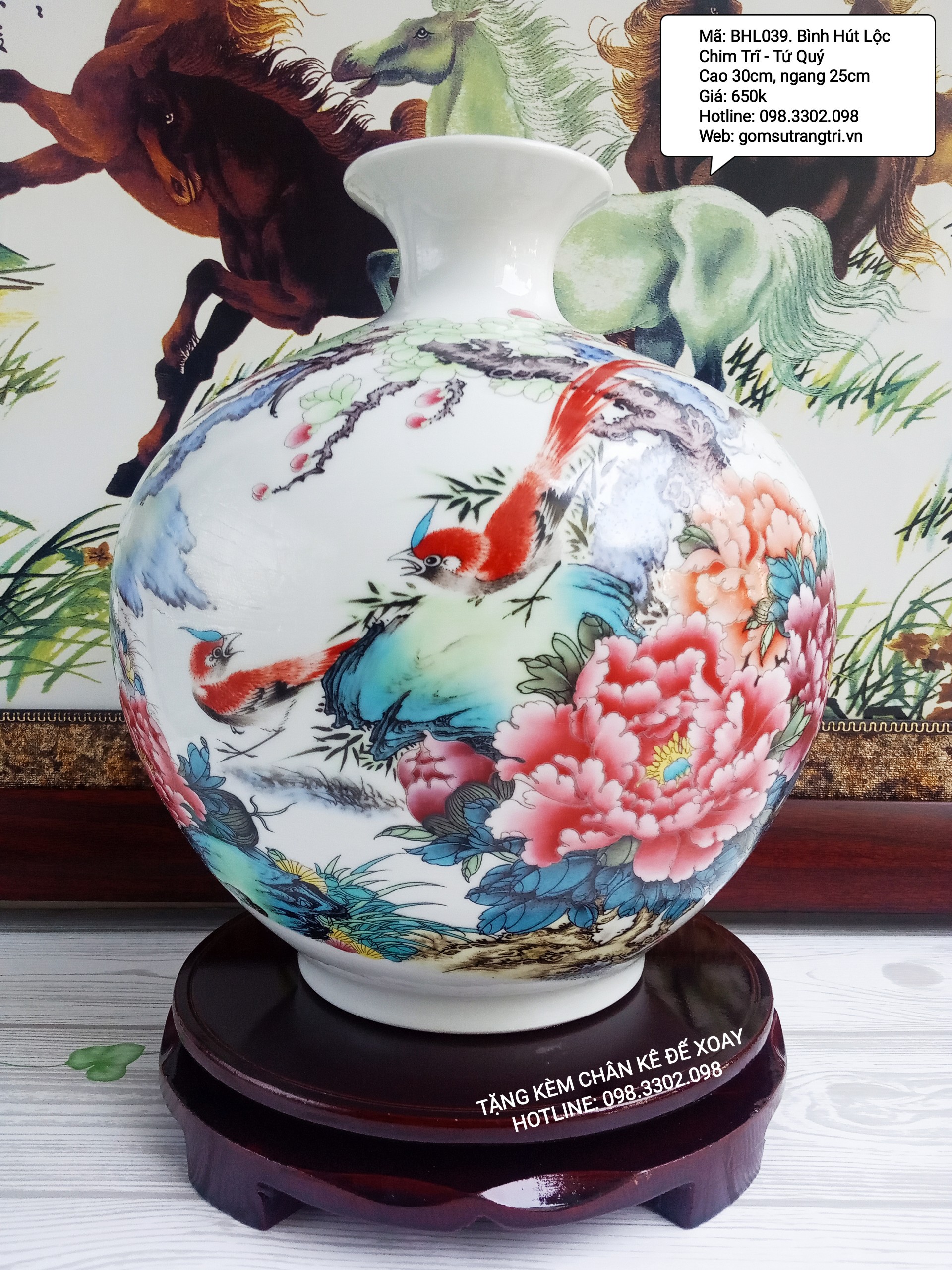 Bình hút tài lộc các mẫu