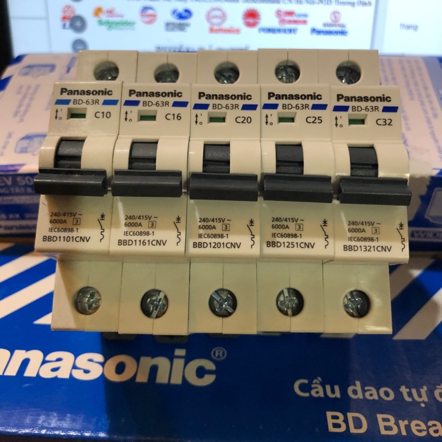 Át Tép cài Panasonic 1P 10A........63A