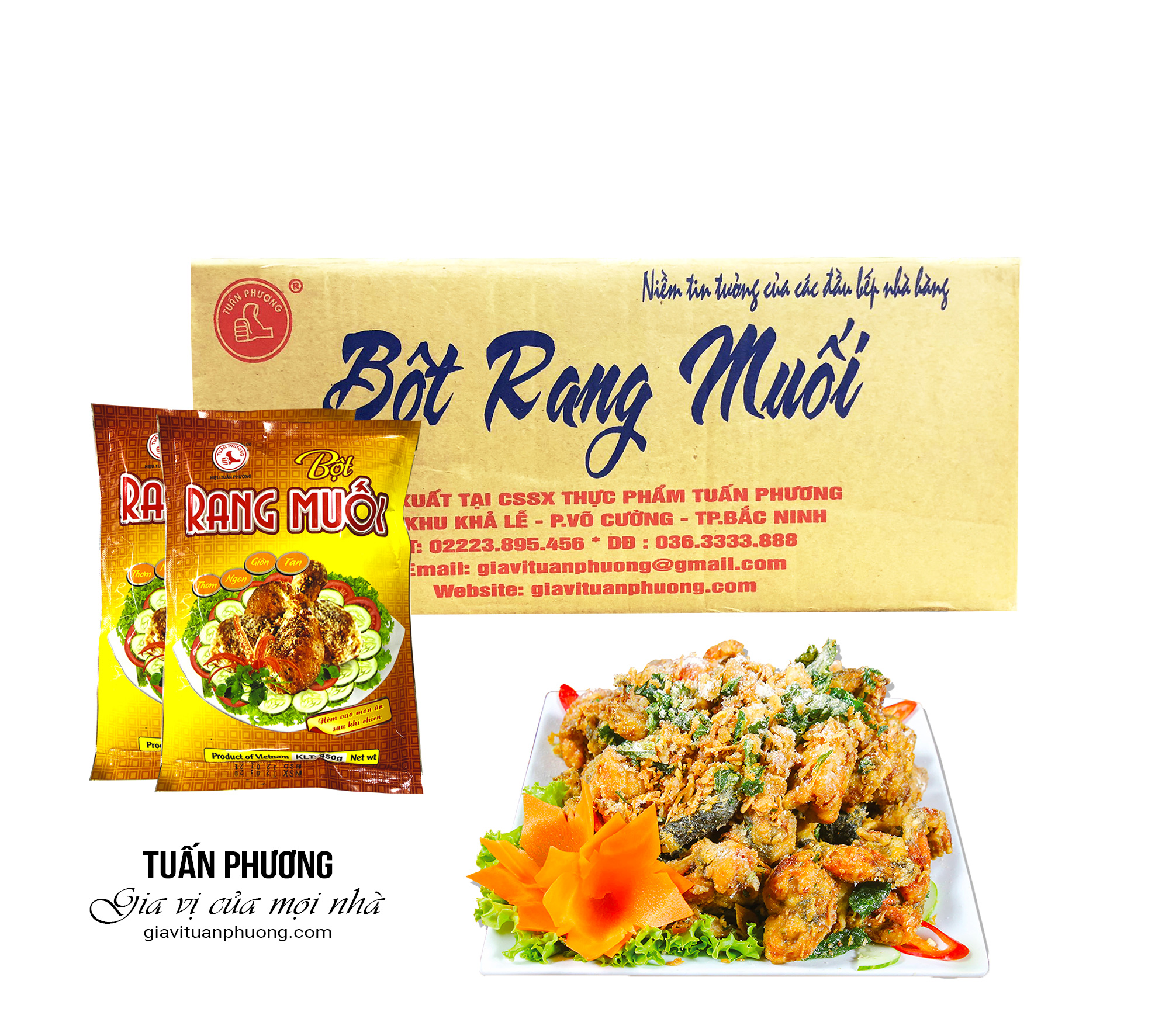 Bột Rang Muối 450g ( Gói )