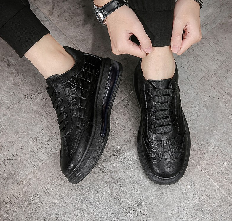 [DA THẬT] Giày Sneaker MC.Q Dập Vân Cá Sấu New 2021 - Fullboxx