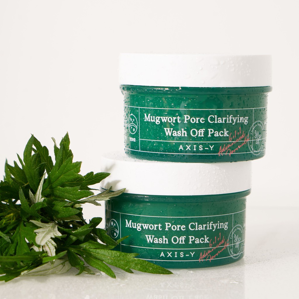 Mặt nạ rửa axis-y mugwort pore clarifying wash off pack