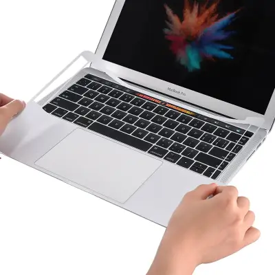 Miếng dán kê tay + Tracpad Macbook JRC - Silver ( đủ dòng)