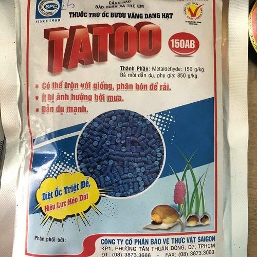 Bả diệt ốc sên hại cây tatoo 120gr - tatoo