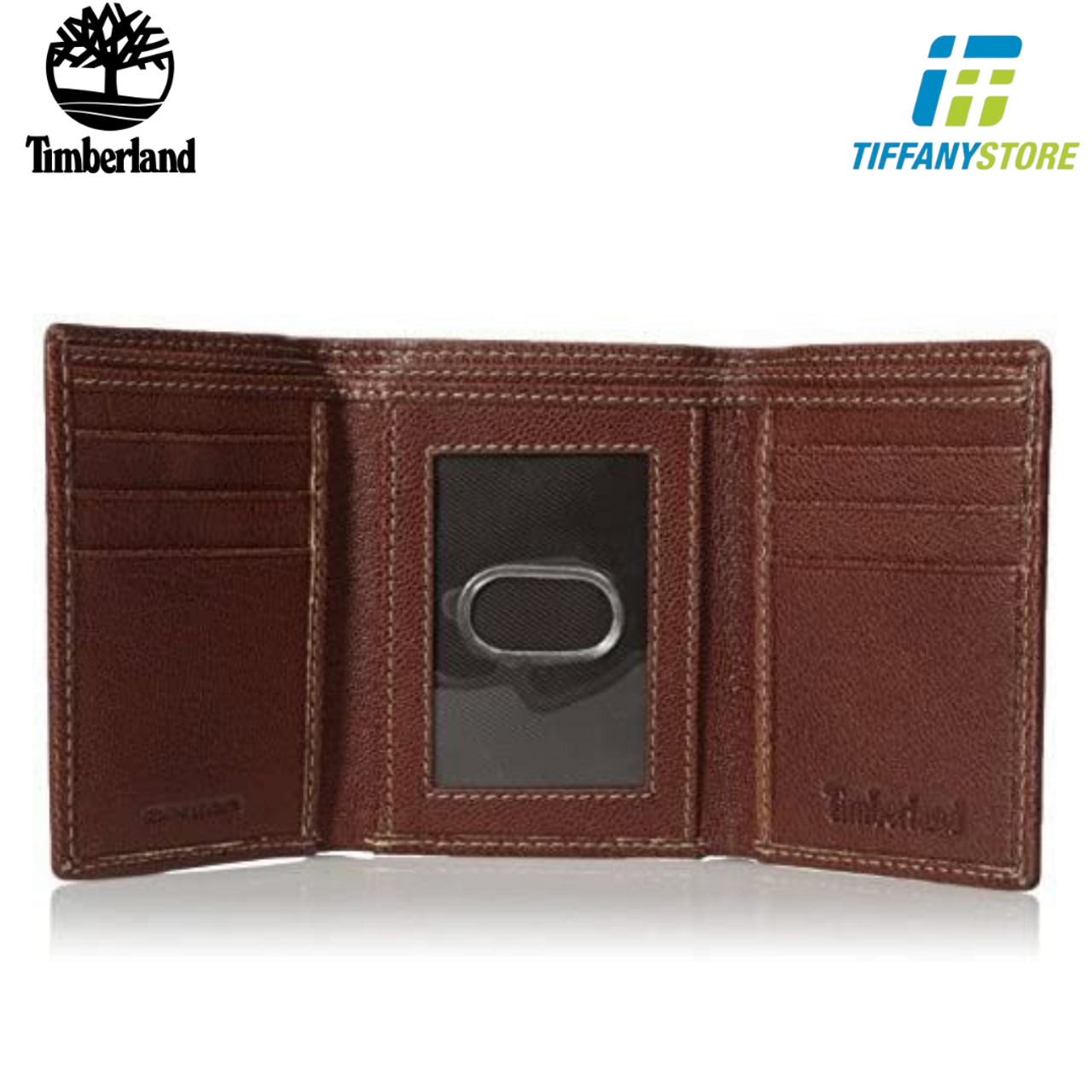Ví nam Timberland Men's Genuine Leather Rfid Blocking Trifold Security Wallet