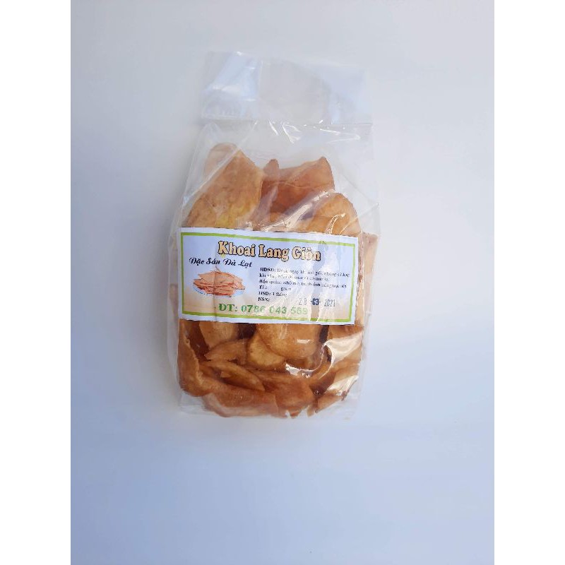 khoai lang sấy giòn Đà Lạt 200gr