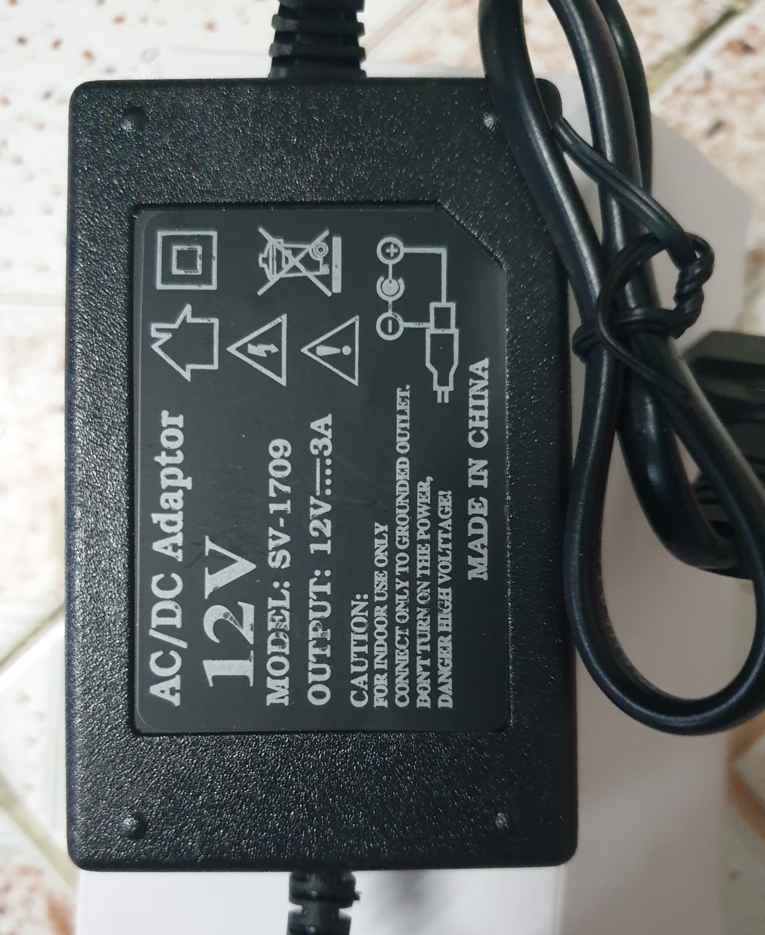 Nguồn 12V [ 2A - 3A - 5A ] loại tốt (Nhựa) Sony 5A