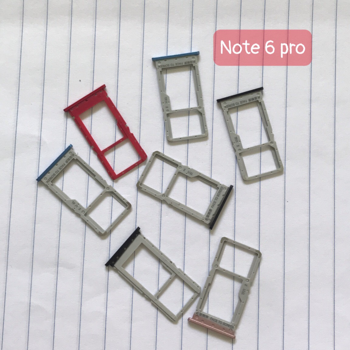 Khay sim Redmi Note 6 Pro Xiaomi