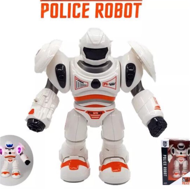Đồ chơi Robot chạy pin bắn tên dính