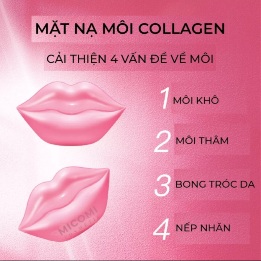 SET 10 MẶT NẠ DƯỠNG HỒNG MÔI BIOAQUA
