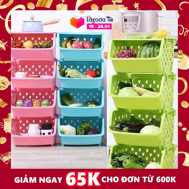 [HCM]KỆ RỔ 4 TẦNG CHỨA ĐỒ NHÀ BẾP NHÀ TẮM ĐỒ CHƠI CHO BÉ CHỊU LỰC CỰC BỀN ĐẸP SIÊU CHẮN CHẮN - KỆ ĐỰNG VẬT DỤNG GIA ĐÌNH 4 TẦNG ĐA NĂNG
