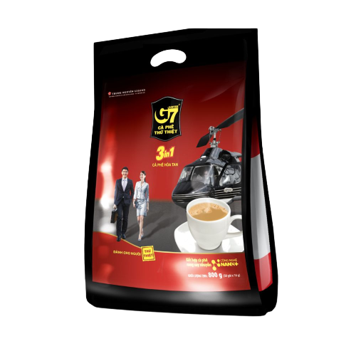 Combo 1 lon ensure 850g + 1 goi cafe g7